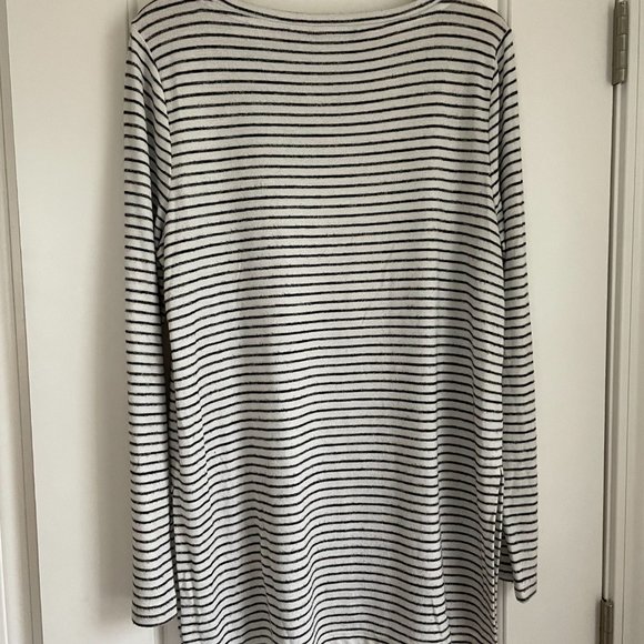 Banana Republic Striped tunic Sz L - Picture 2 of 5